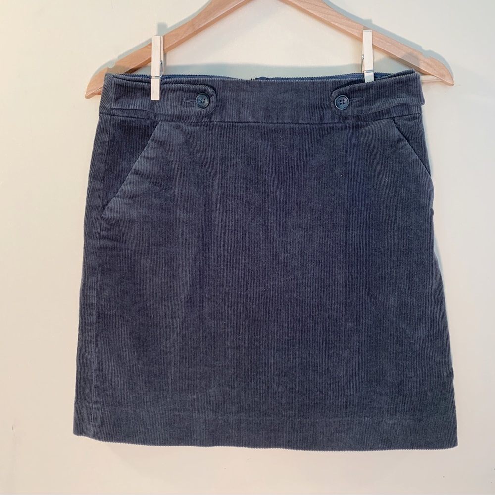 Banana Republic Suede Mocha Miniskirt